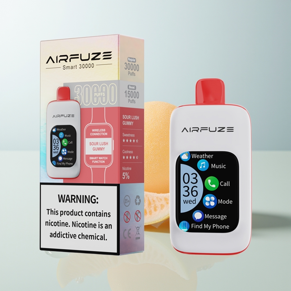 AirFuze Smart 30000 Puffs Kiselo Ljepljivi Bombon 5 Tip-C