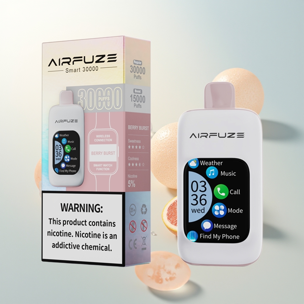AirFuze Smart 30000 Pufova Jednokratna Vape Bobica Eksplozija 900mAh Type-C