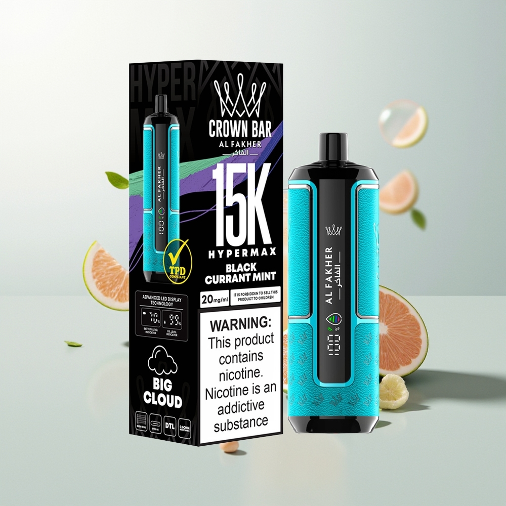 Al Fakher Crown Bar 15K Crna Ribica Meta