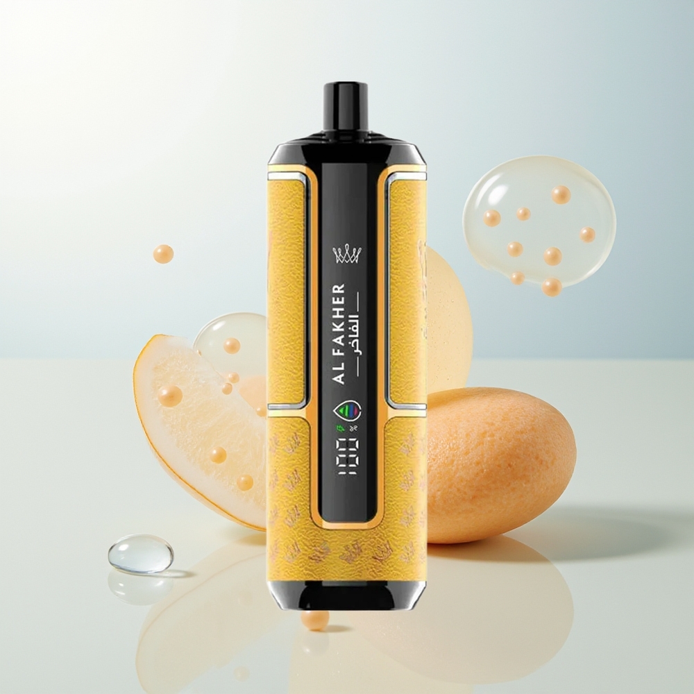 Al Fakher Crown Bar 15K Hypermax Jednokratna Vape Mango Led + 22ml 600mAh