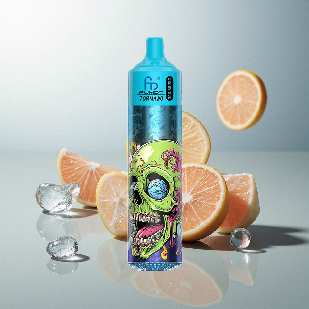 Fumot RandM Tornado 30000 Puffova 30mL Crni Led