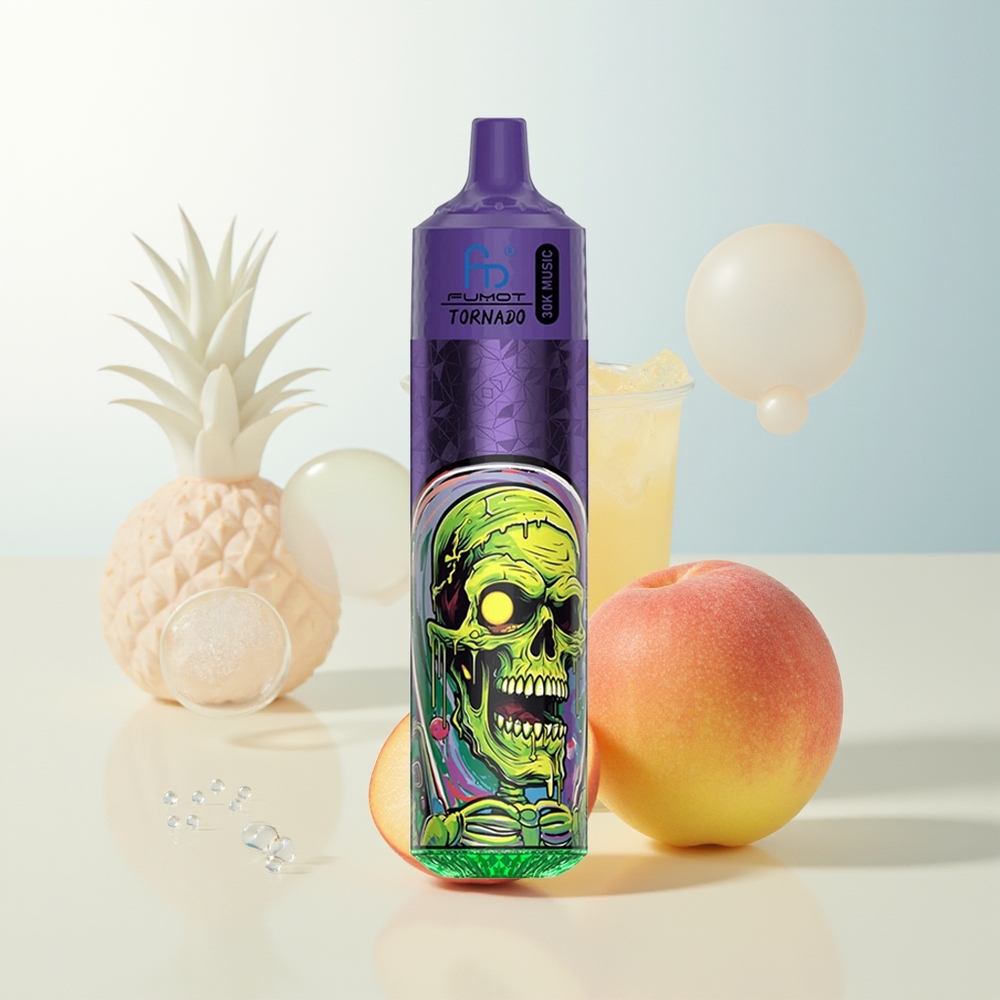 Fumot RandM Tornado 30000 Puffova Breskva Mango Ananas 30mL LED