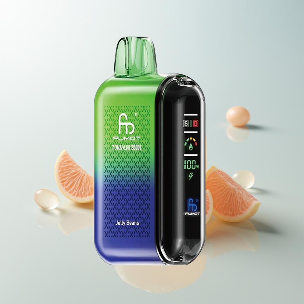 Fumot Tornado 20000 Pufova Dual Mesh Jelly Beans Smart Display