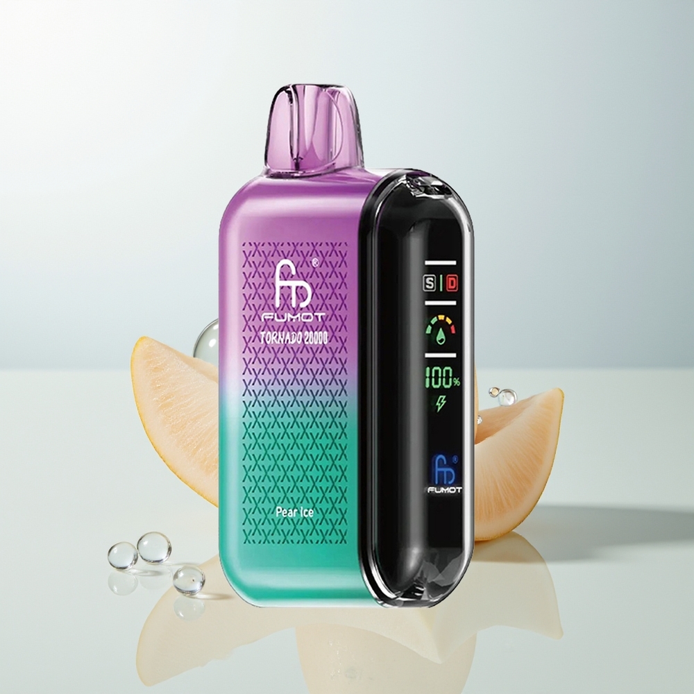 Fumot Tornado 20000 Pufova Kruškasti Led Dual Mesh Coil Smart Display