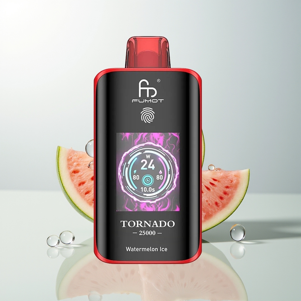 Fumot Tornado 25000 Pufova Lubenica Led 20ml Type-C