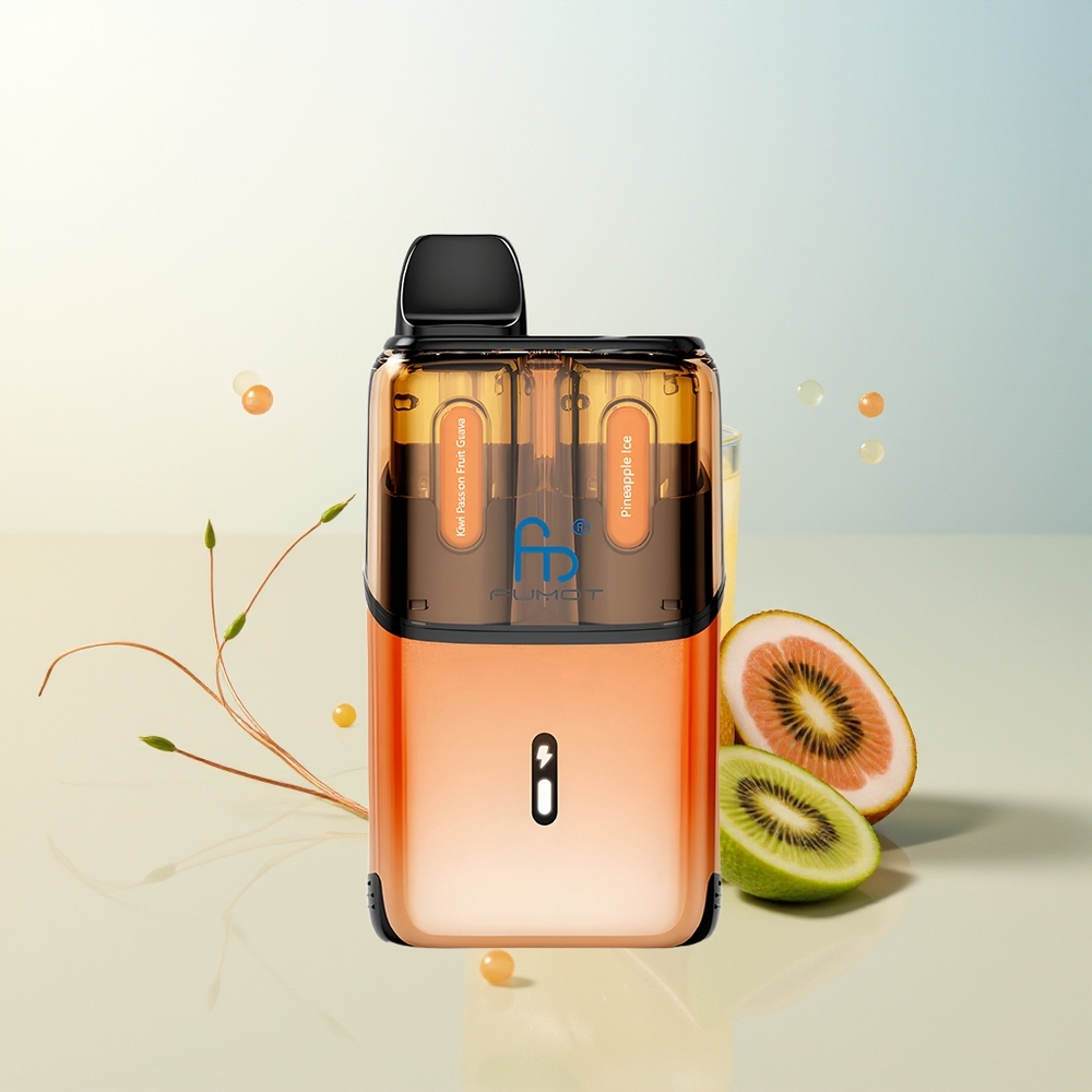 Fumot Ultra T32000 32000 Puffova Kiwi Marakuja Guava - Ananas Led 800mAh