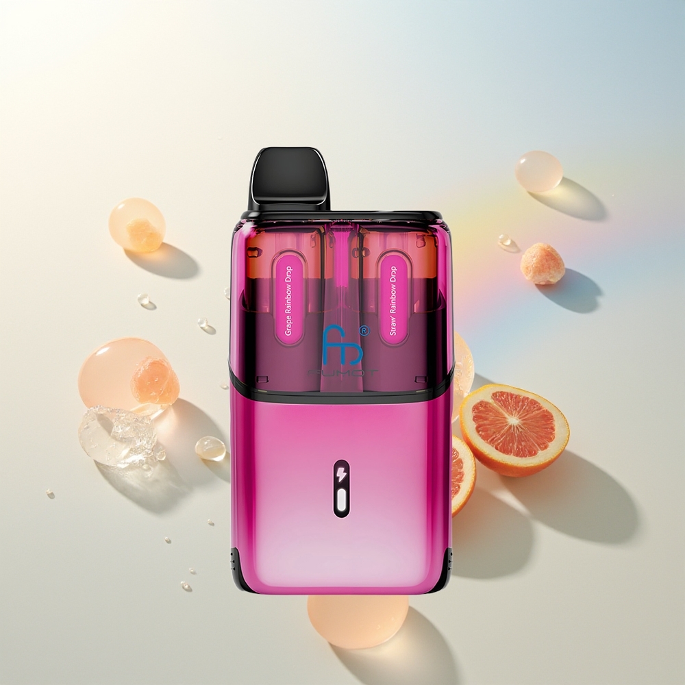 Fumot Ultra T32000 32000 Puhevi Disposalni Vape Grožđe Duga Kapi - Jagoda Duga Kapi 800mAh