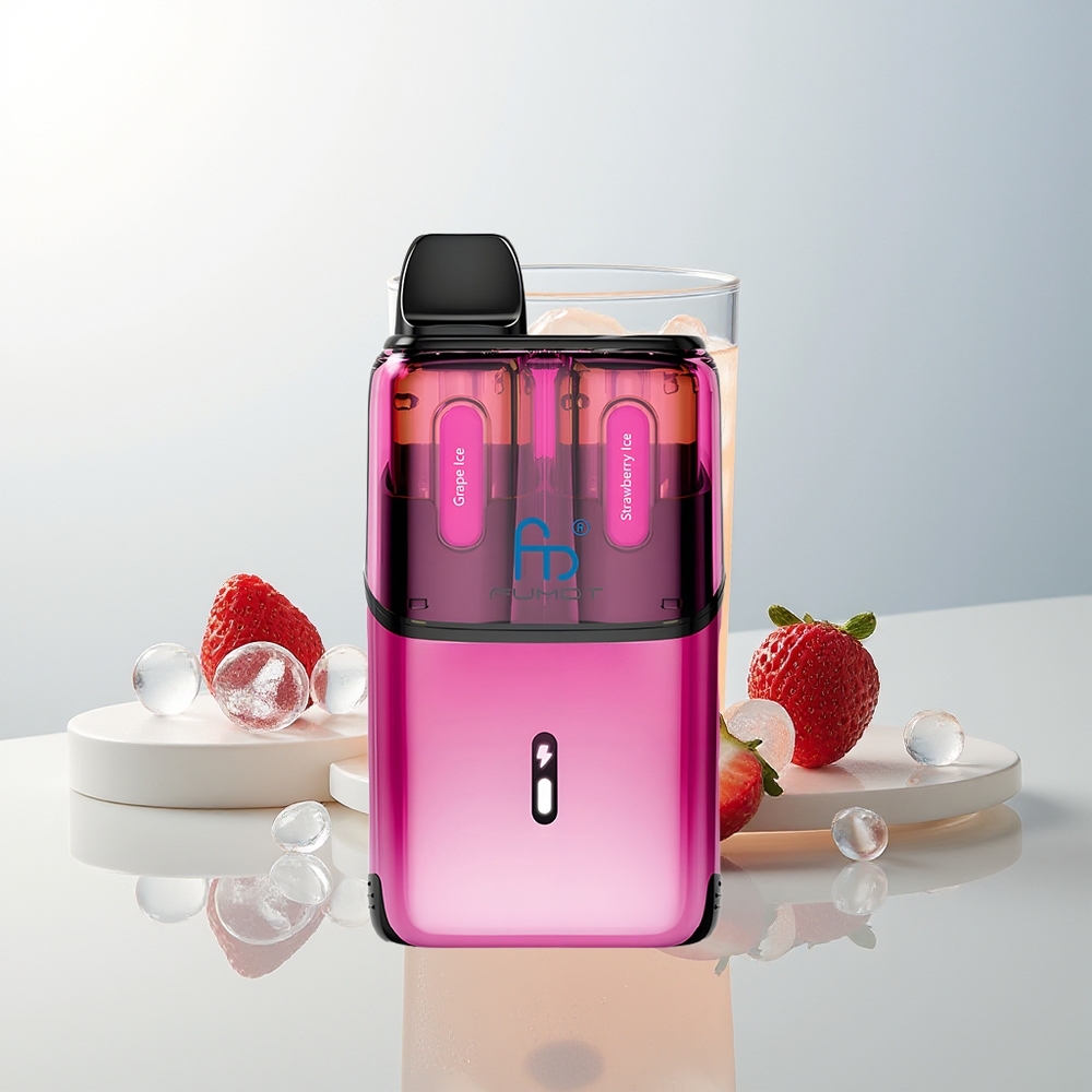 Fumot Ultra T32000 32000 Puševa Jednokratna Vape Grožđe Led - Jagoda Led 24ml 800mAh