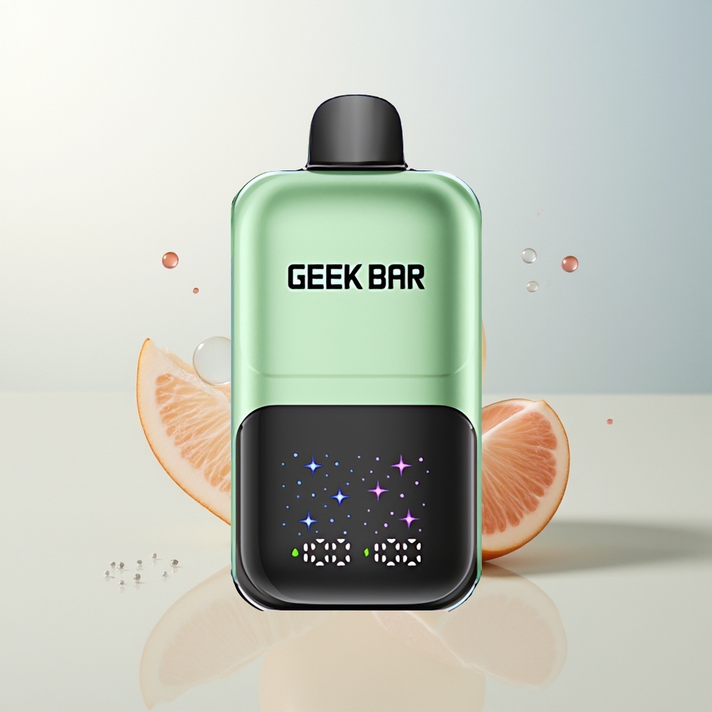 GEEK BAR 2GO 50000 Puffs Dvostruka Jabuka AB Interaktivni Veliki Zaslon Dvostruki Spremnici