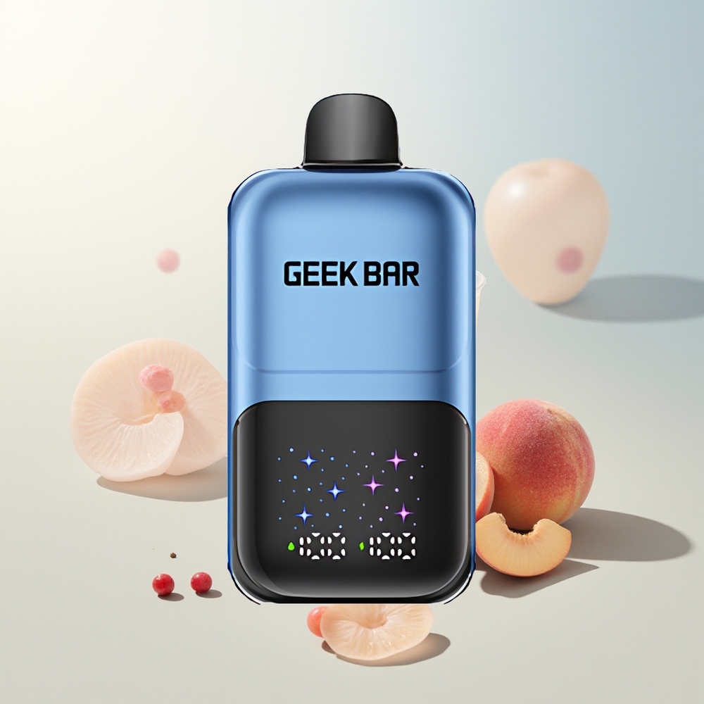GEEK BAR 2GO 50000 Pufova Brestika  Bobice Interaktivni Ekran Dvostruki Spremnik