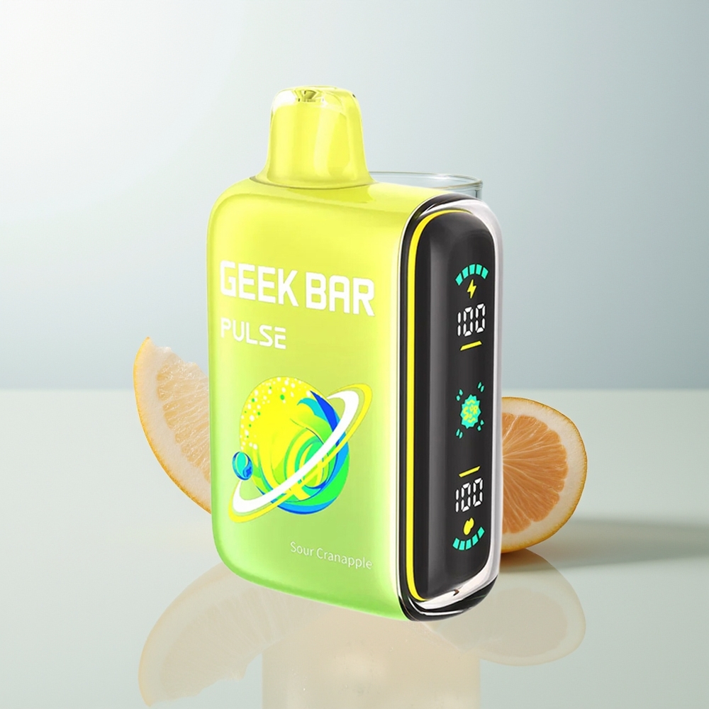 GEEK BAR Pulse 15000 Udaraca Kiselo S USB Type-C