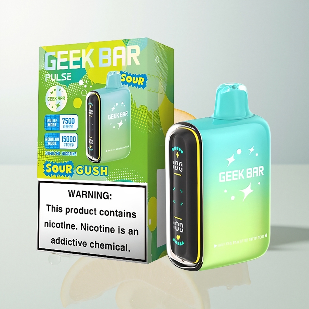 GEEK BAR Pulse 15000 Udaraca Kiselo S USB Type-C