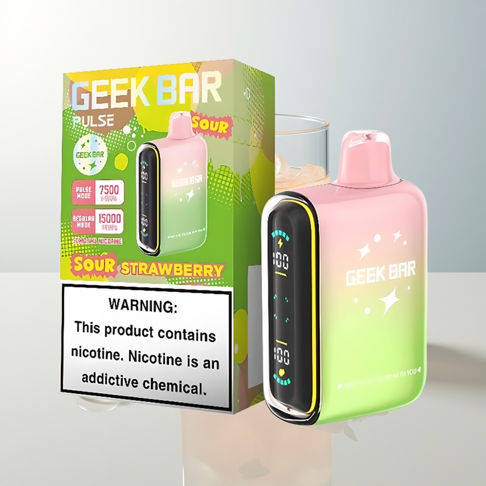 GEEK BAR Pulse 15000 Udaraca Kiselo S USB Type-C