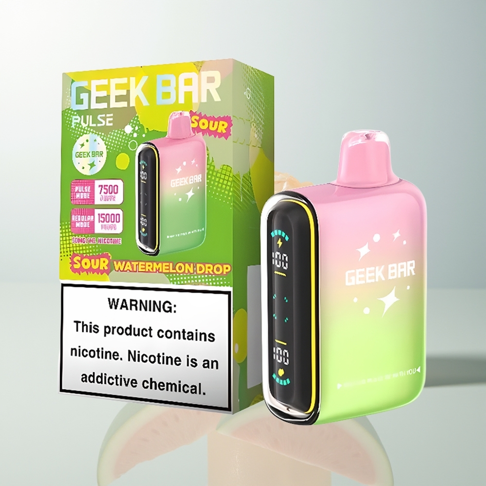 GEEK BAR Pulse 15000 Udaraca Kiselo S USB Type-C