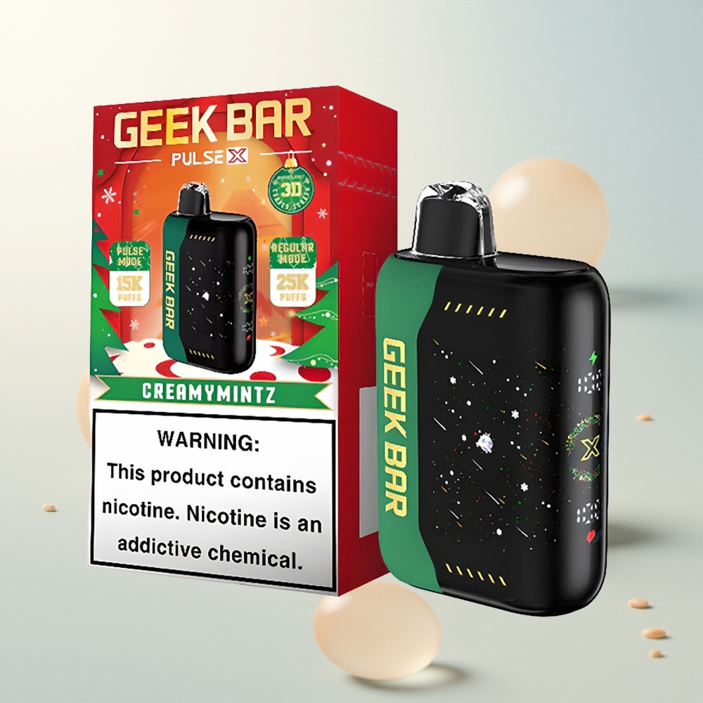 GEEK BAR Pulse X 25000 Puffs 18mL Božićno izdanje