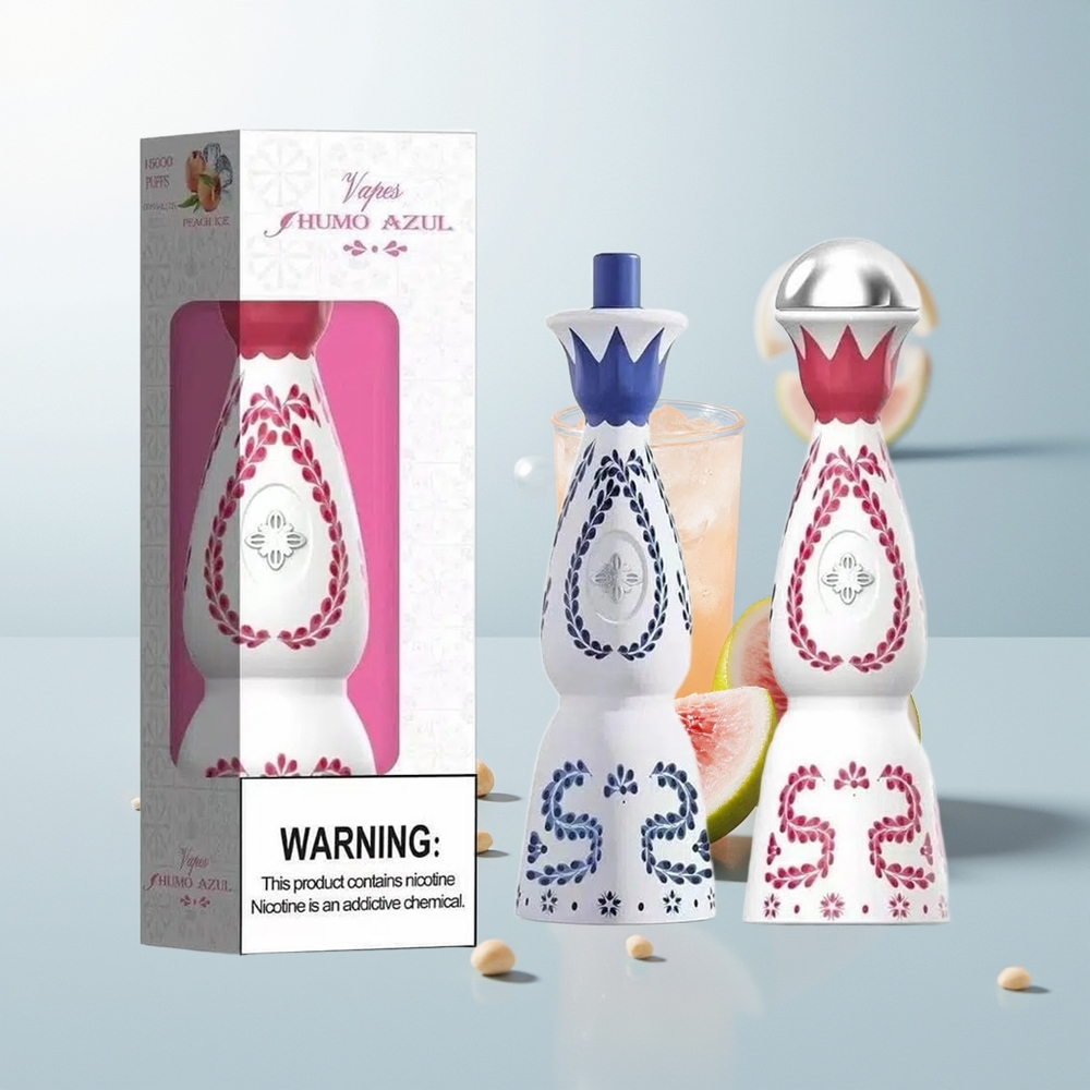 HUMO Azul 15000 Pufova Jednokratna Vape Plavi Medvjedić Malina s 5 Nikotina i 20mL Tekućine