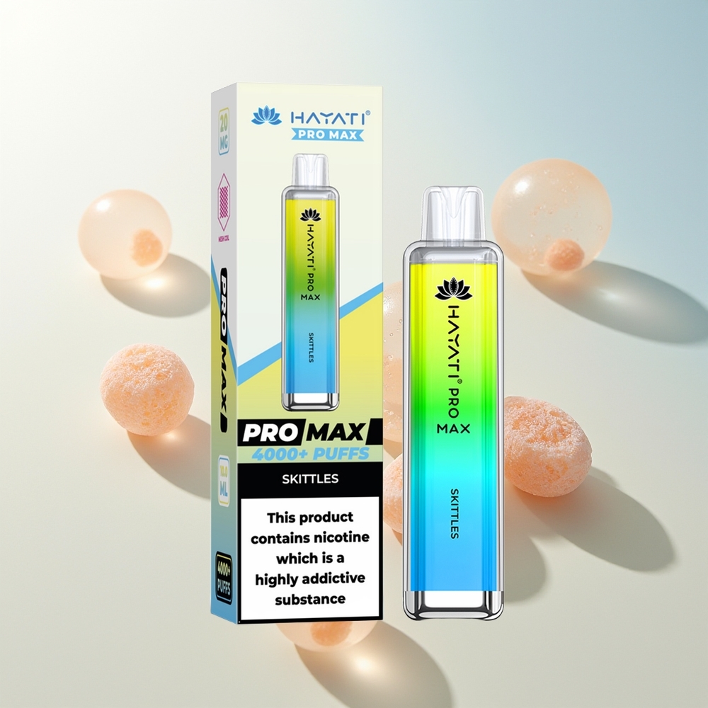 Hayati Pro Max 4000 Puffs Jednokratna Vape Skittles 2 1400mAh