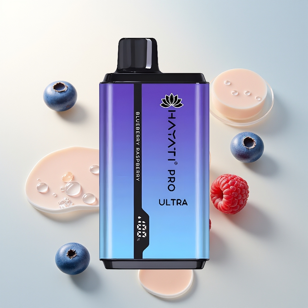 Hayati Pro Ultra 15000 Puffova Jednokratna Vape Borovnica Malina 850mAh 2 12ml