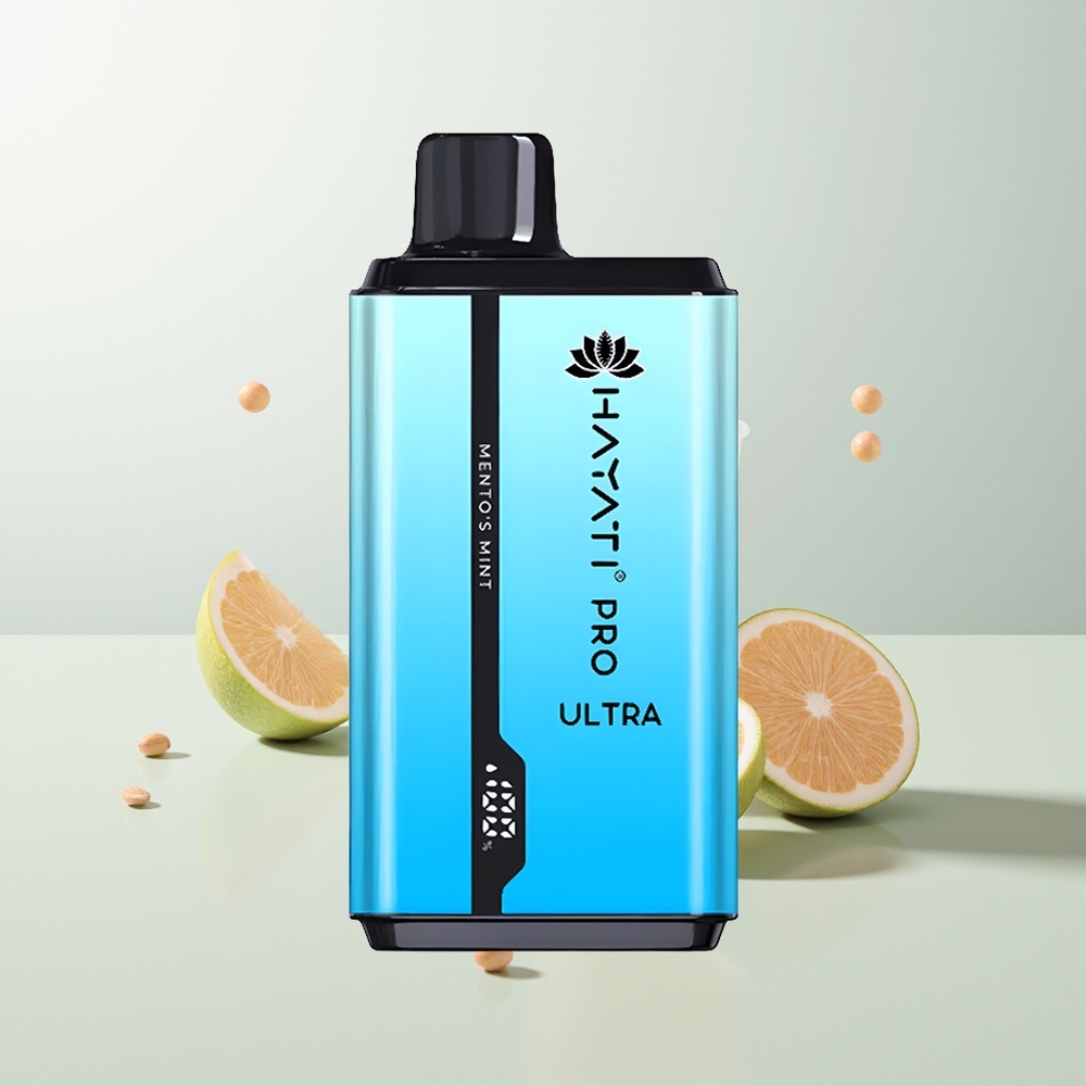 Hayati Pro Ultra 15000 Puffs 24ml Mentolova Meta Jednokratna Vape