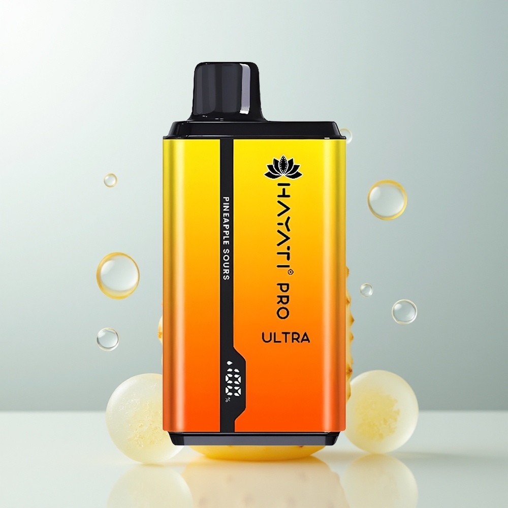Hayati Pro Ultra 15000 Puffs Ananas-Kiselo + 850mAh