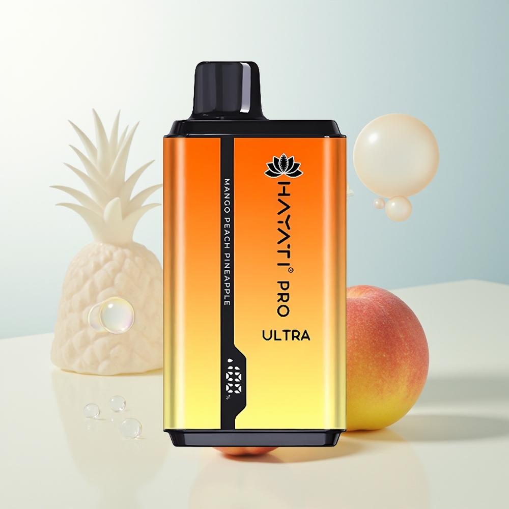 Hayati Pro Ultra 15000 Pufova Aromu Mango Breskva Ananas 850mAh 24ml