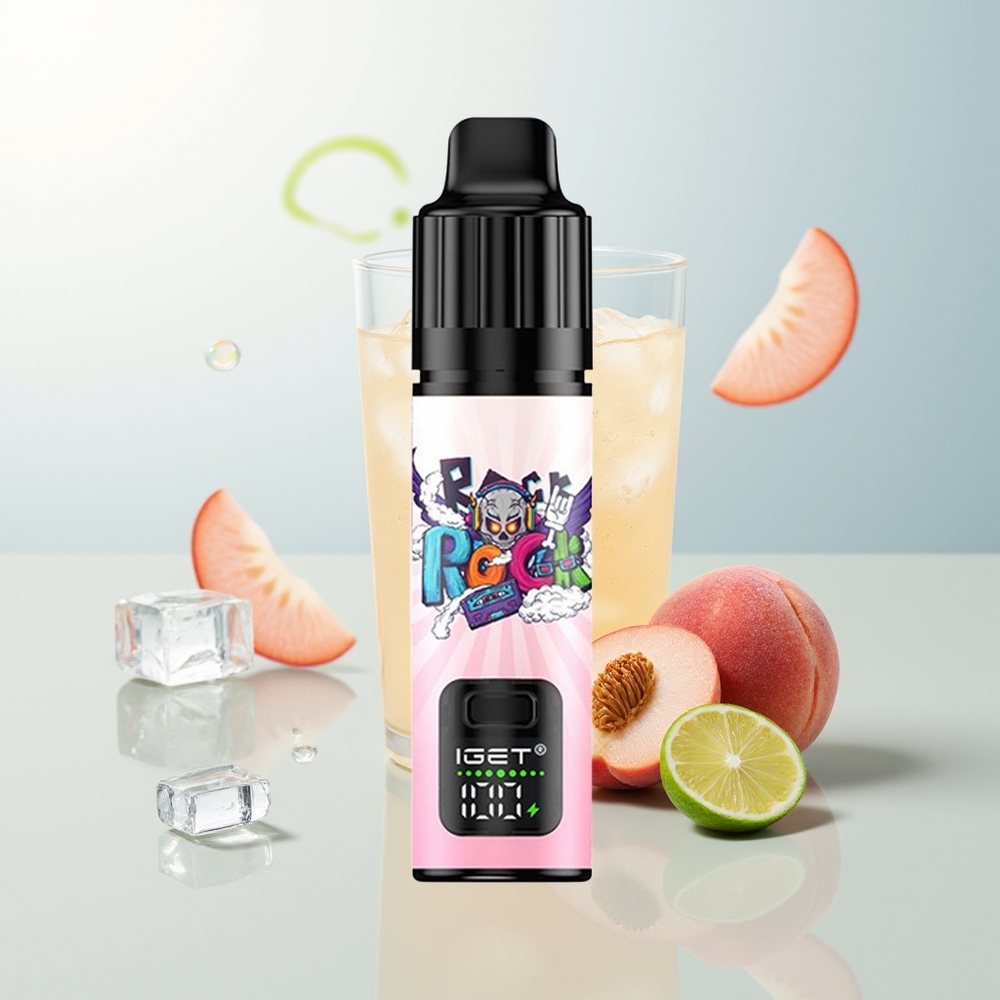 IGET BAR PLUS S3 POD 10000 Pufova Jednokratna Vape Breskva Liči Lime Led