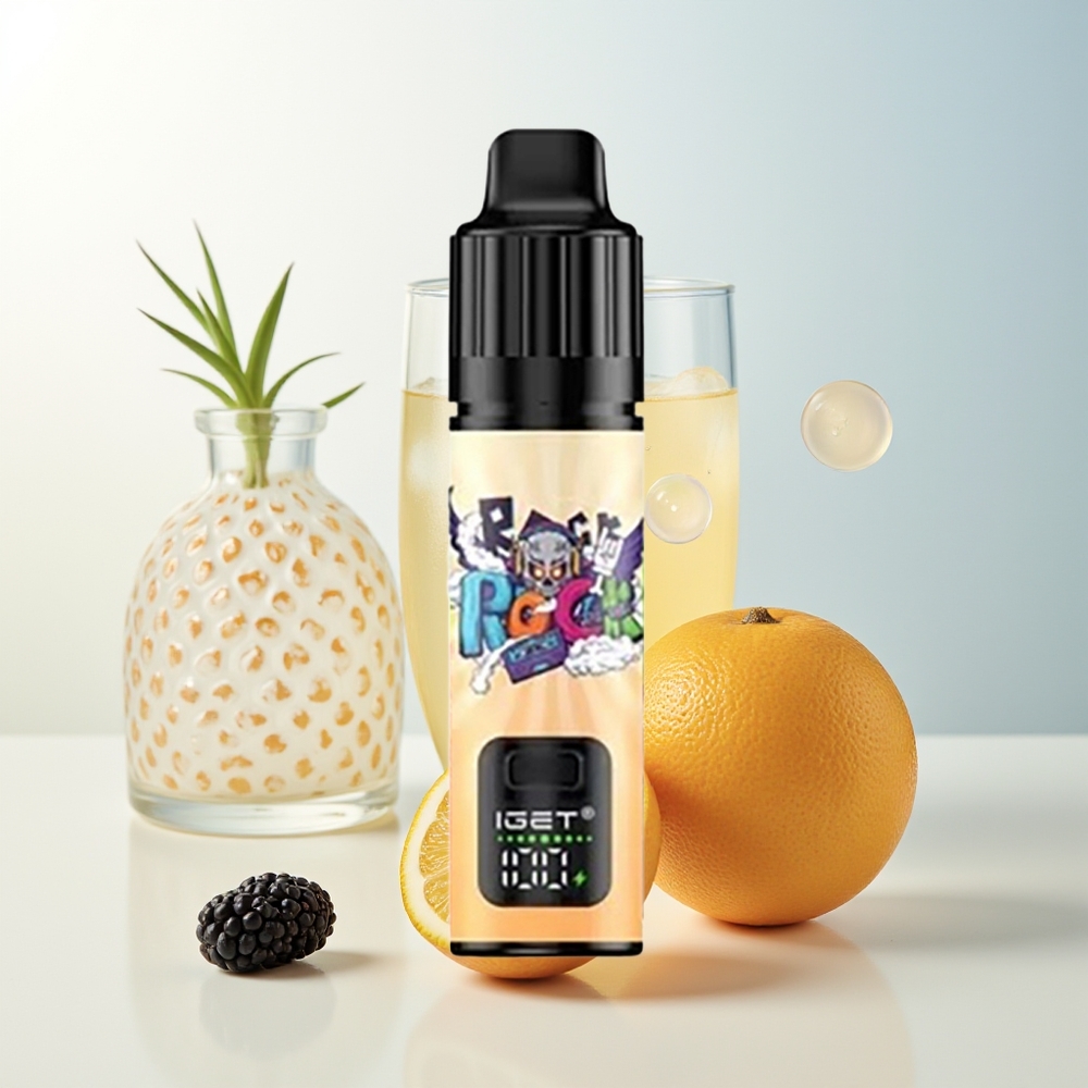 IGET BAR PLUS S3 POD 10000 Pufova Jednokratna Vape Kupina Ananas Naranča 18 ml E-liquid 950 mAh