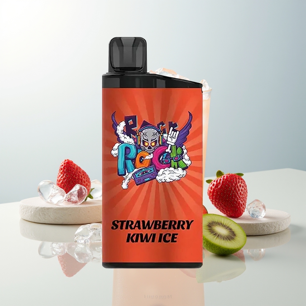 IGET Bar 3500 Puffova Jednokratna Vape Jagoda-Kivi Led 1400 mAh