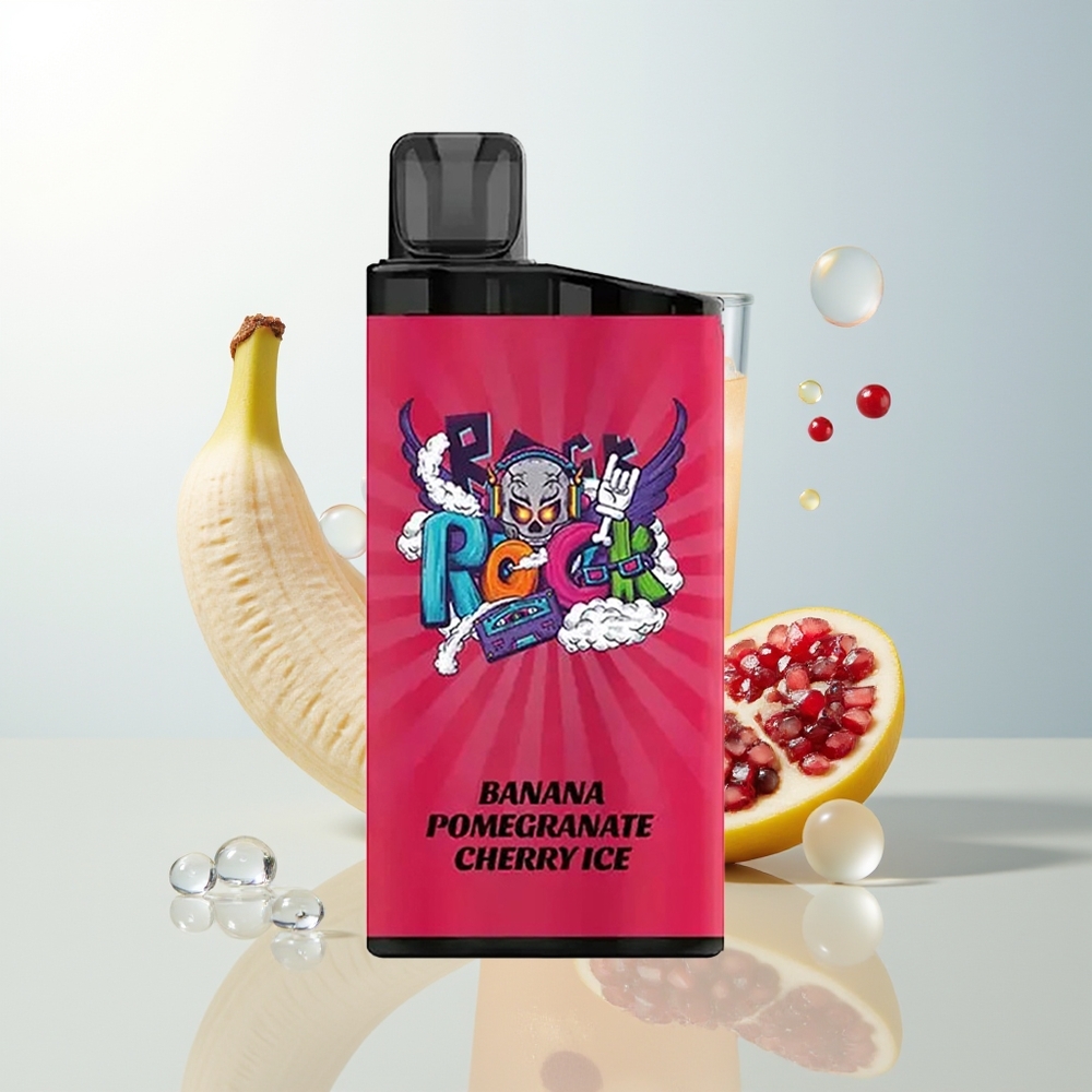 IGET Bar 3500 Puffs Jednokratna Vape Banana Nar Šumsko Voće Led (1400 mAh)
