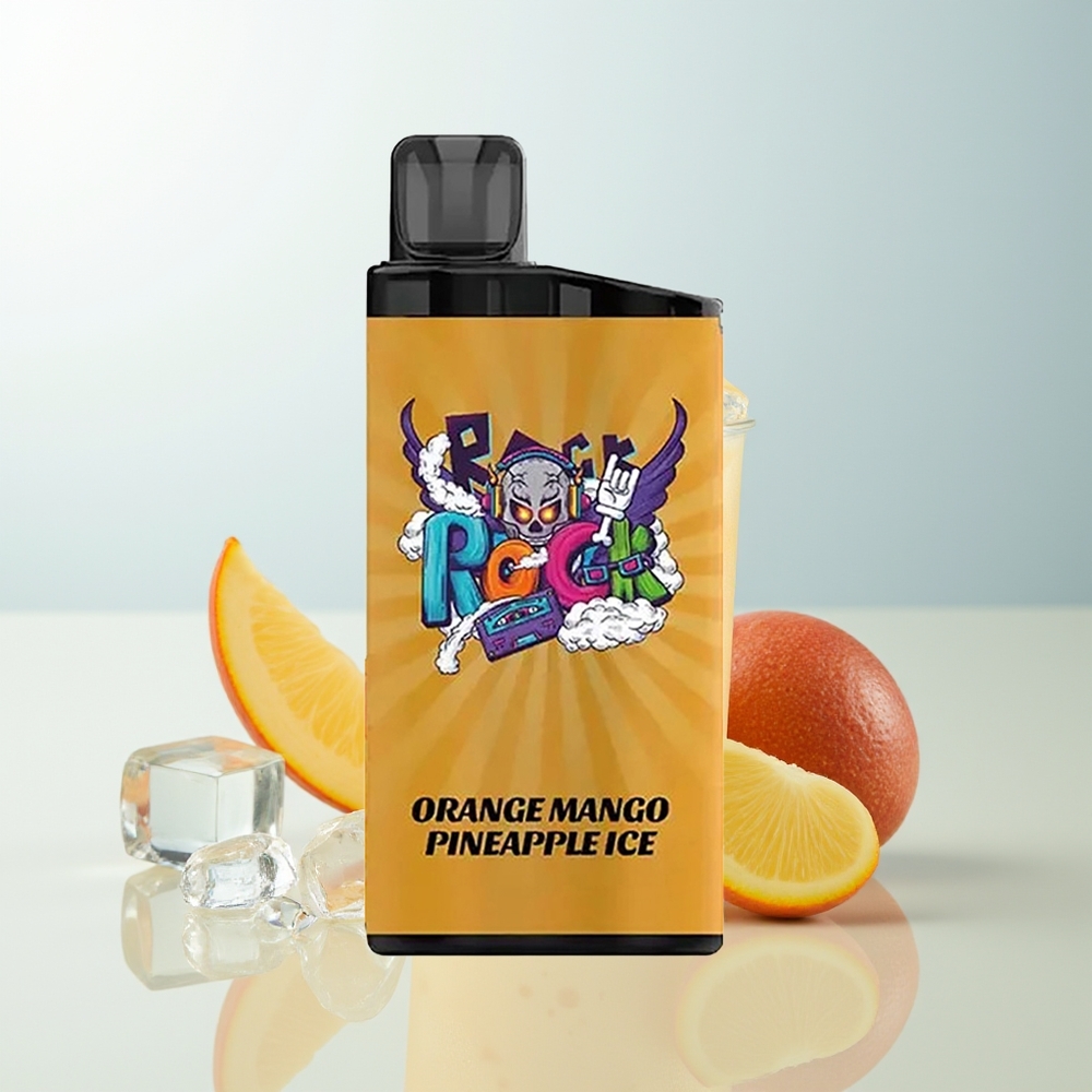 IGET Bar 3500 Puffs Jednokratna Vape Naranča Mango Ananas Led + 1400 mAh