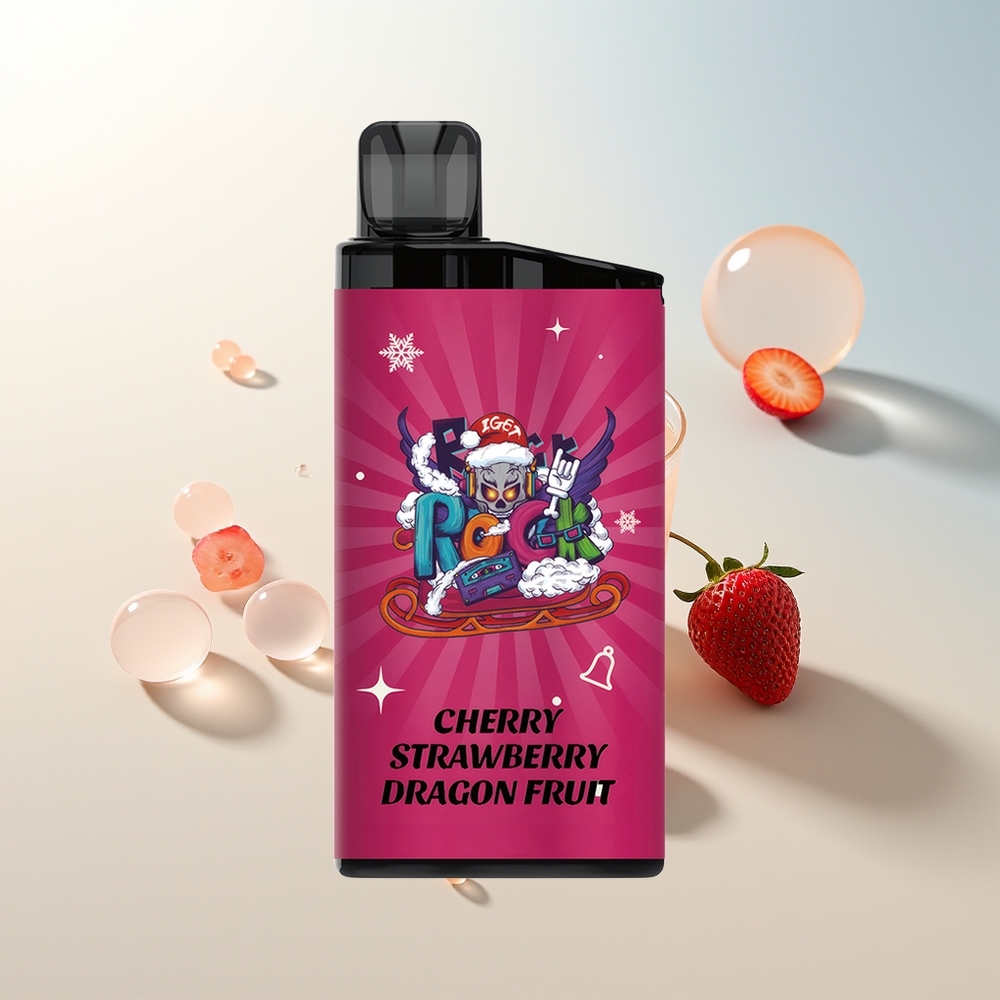 IGET Bar 3500 Pufova Jednokratna Vape Trešnja Jagoda Zmaj Voće 1400 mAh