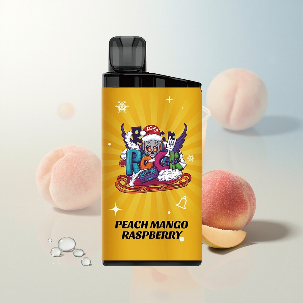 IGET Bar 3500 Udaraja Breskva Mango Malina s 1400 mAh baterijom