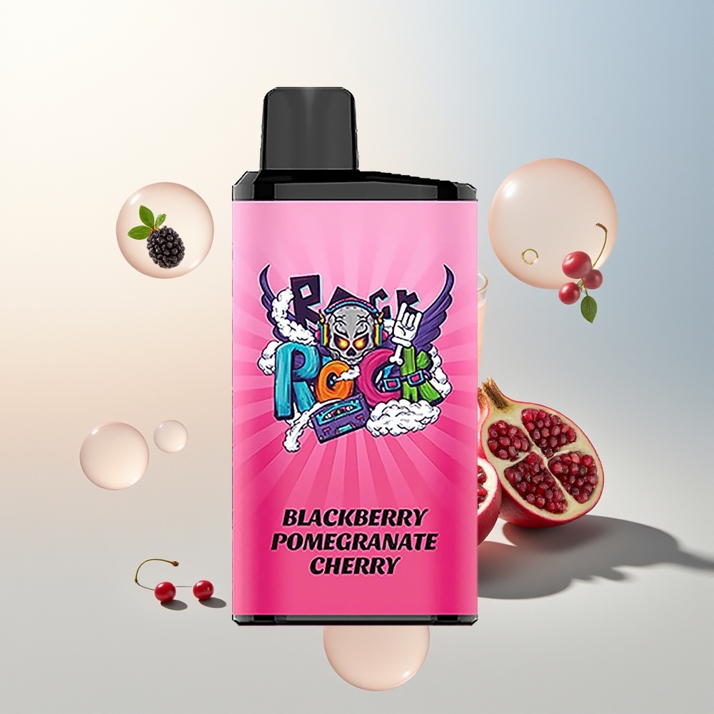 IGET Bar Pro 10000 Puffova Dispozabilna Vape Kupina Nar Pomegranate Trešnja 2000 mAh 12 Ohm Mesh Coil