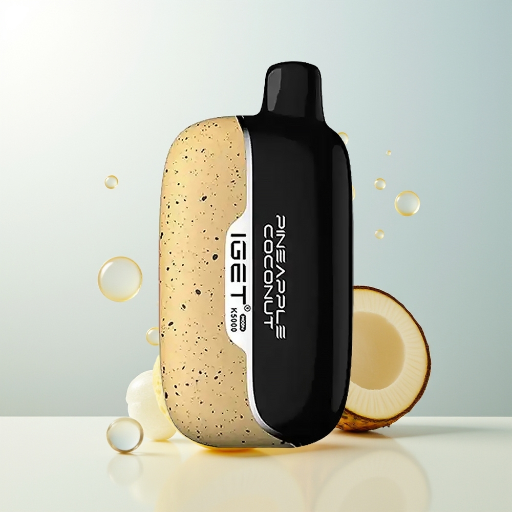 IGET Moon K5000 5000 Pufova Jednokratna Vape Ananas Kokos PC 815 g