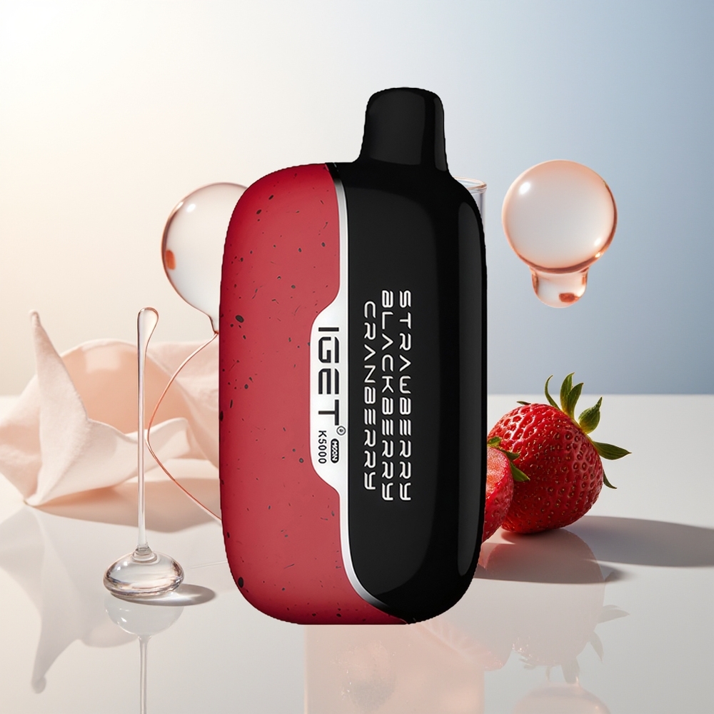 IGET Moon K5000 5000 Pufova Jednokratna Vape Jagoda Kupina Brusnica Velika 815 g
