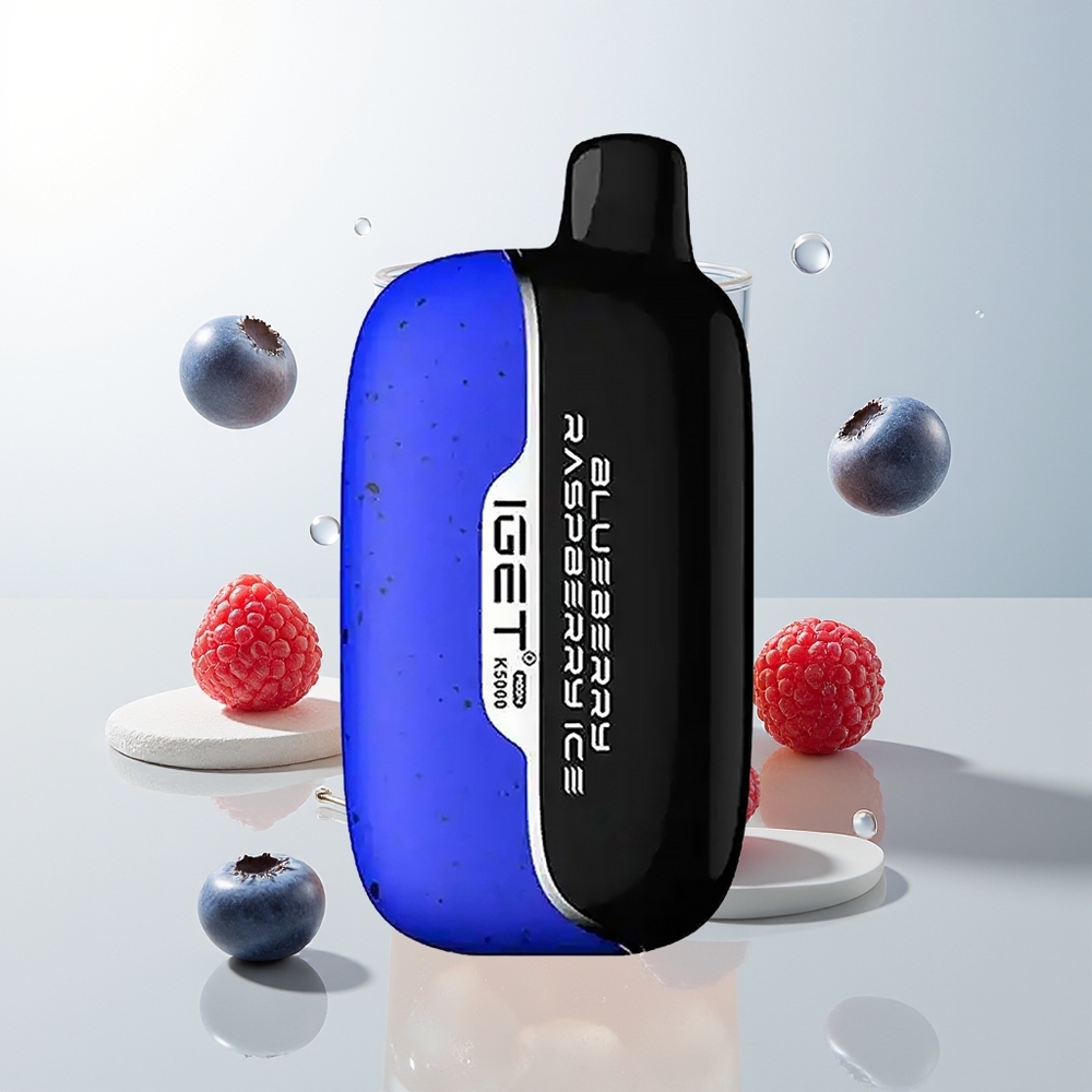 IGET Moon K5000 5000 Pusta Borova Jagoda Led Jednokratna Vape