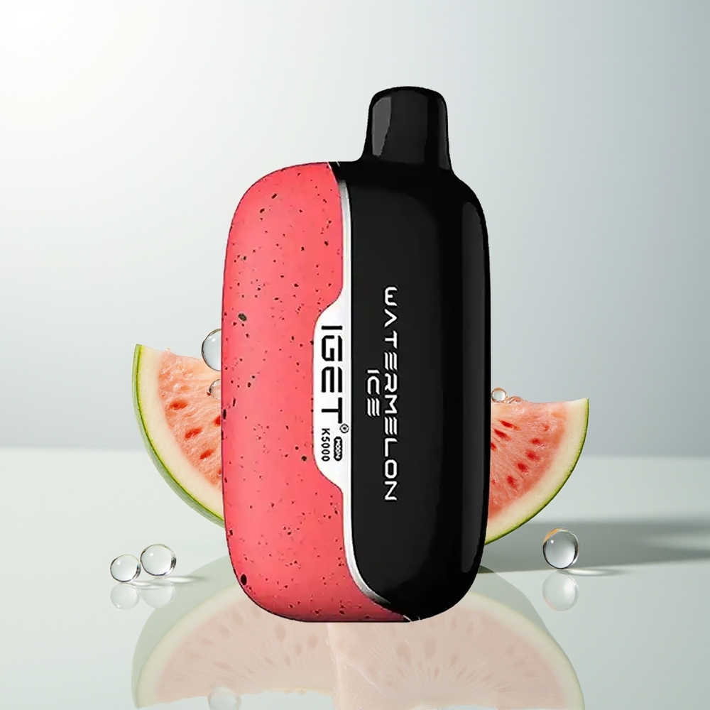 IGET Moon K5000 5000 Pusta Jednokratna Vape Lubenica Led (815 g 135 Ohm)