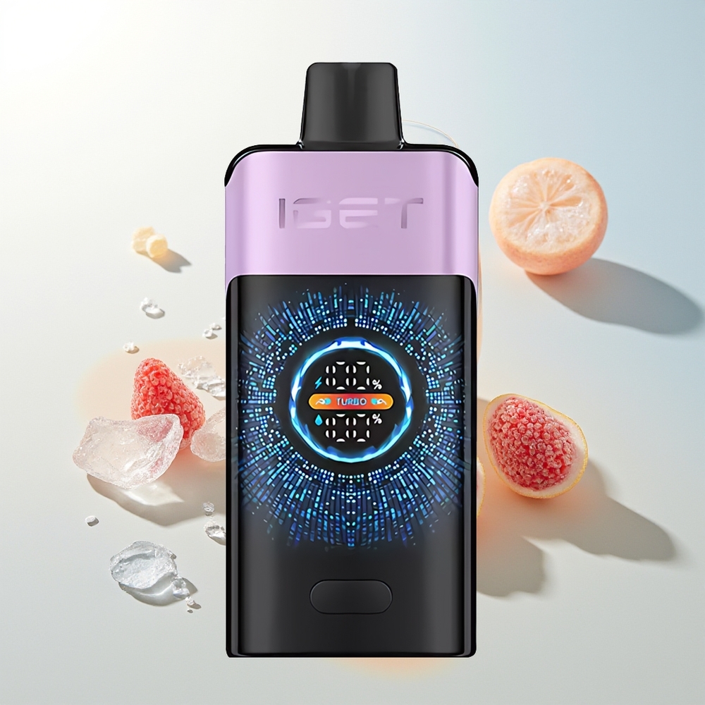 IGET ONE 12000 Puffs Jednokratna Vape Mješavina Bobica Led + 2700 mAh + Dvostruka Mrežasta Zavojnica