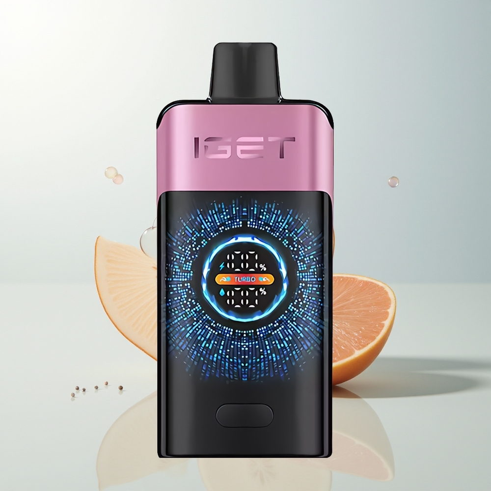 IGET ONE 12000 Puffs Jednokratna Vape Trešnja Monster s 2700 mAh Baterijom i Dvostrukom Mesh Zavojnicom