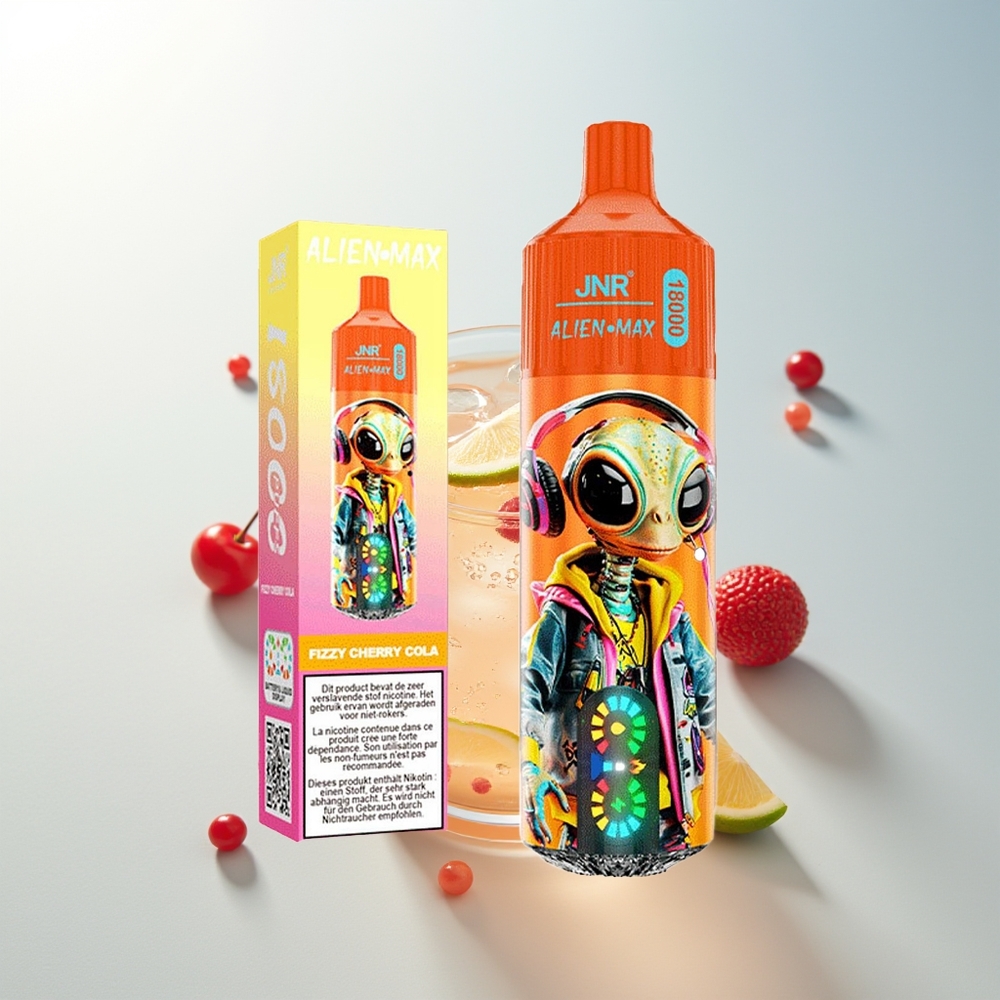 JNR Alien Max 18000 Puffs Frizirajuća Trešnja Cola Dual Mesh  Type-C