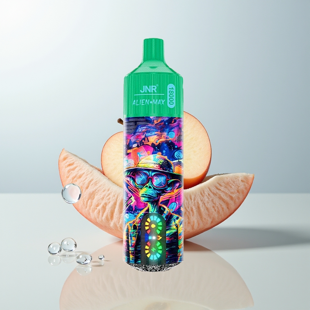 JNR Alien Max 18000 Puffs Zamrznuta Jabuka Dual Mesh Coil Type-C