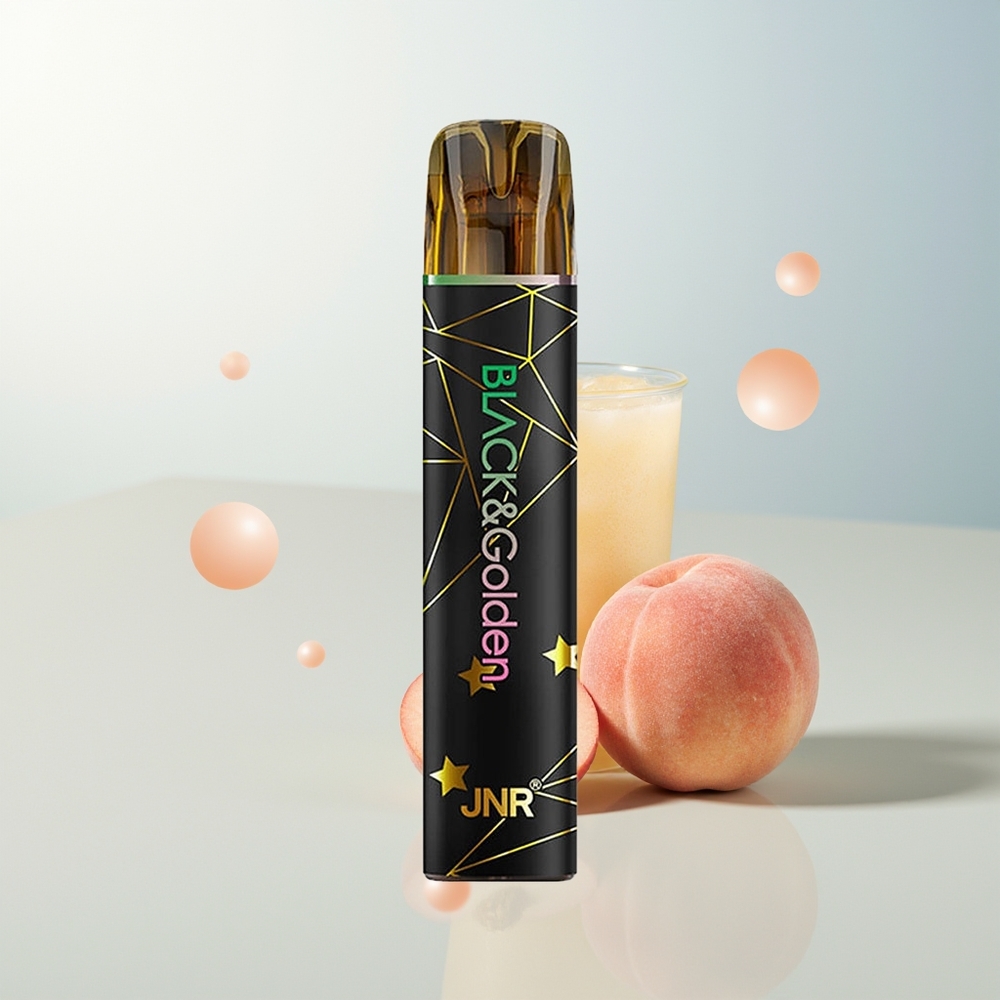 JNR BlackGolden 800 Puffs Jednokratna Vape Voćna Breskva 2 Nicotine 550mAh