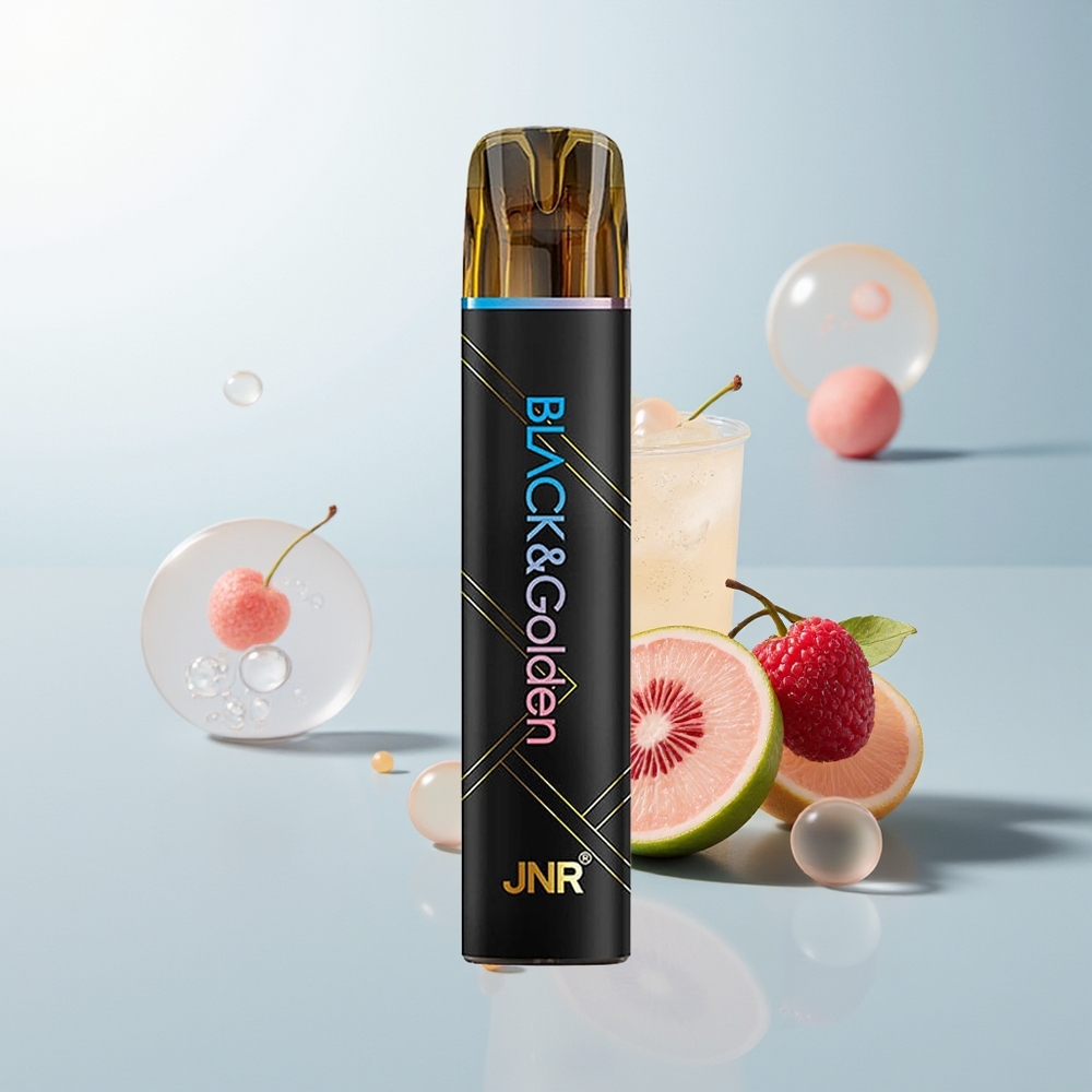 JNR BlackGolden 800 Puffs Plava Malina Trešnja 2ml 2 Nikotina