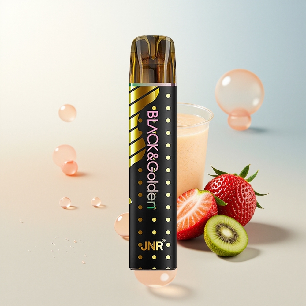 JNR BlackGolden 800 Pufova Jednokratna Vape Jagoda Kivi 550mAh 2 Nikotina
