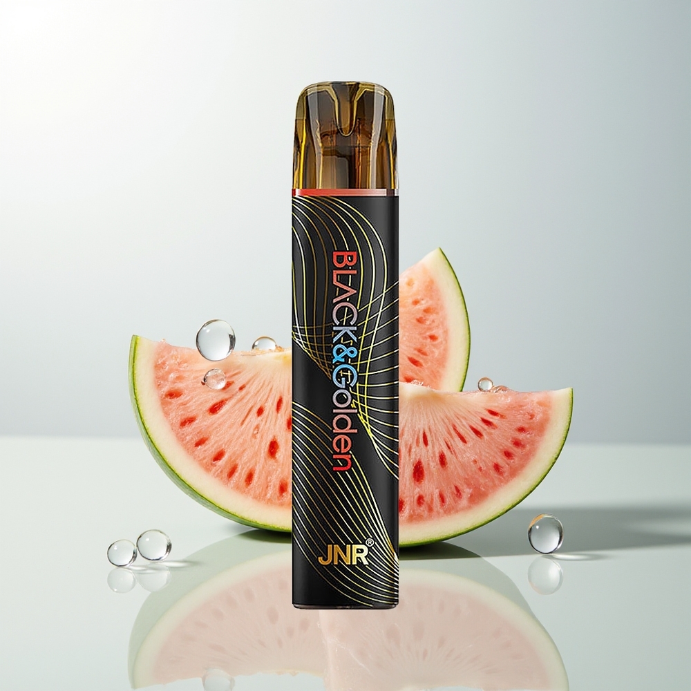 JNR BlackGolden 800 Pusta Jednokratna Vape Lubenica Led+550mAh