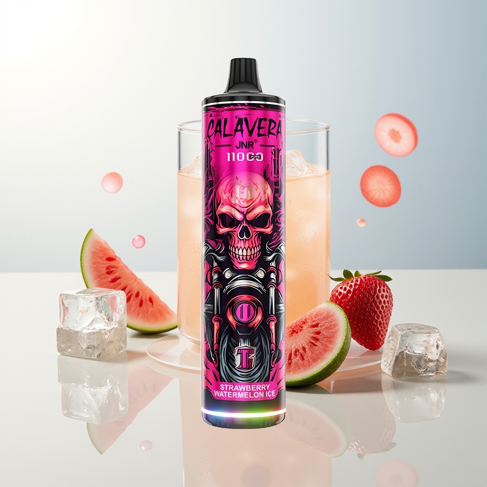 JNR Calavera 11000 Puffova Jednokratna Vape Jagoda Lubenica Led + 850 mAh  21ml