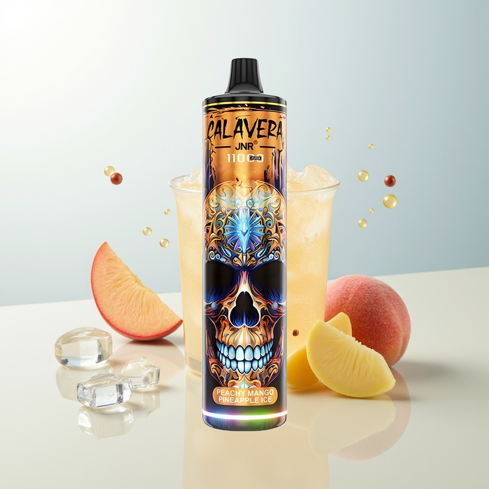 JNR Calavera 11000 Puffs Jednokratna Vape Breskva Mango Ananas Led 850mAh 21ml