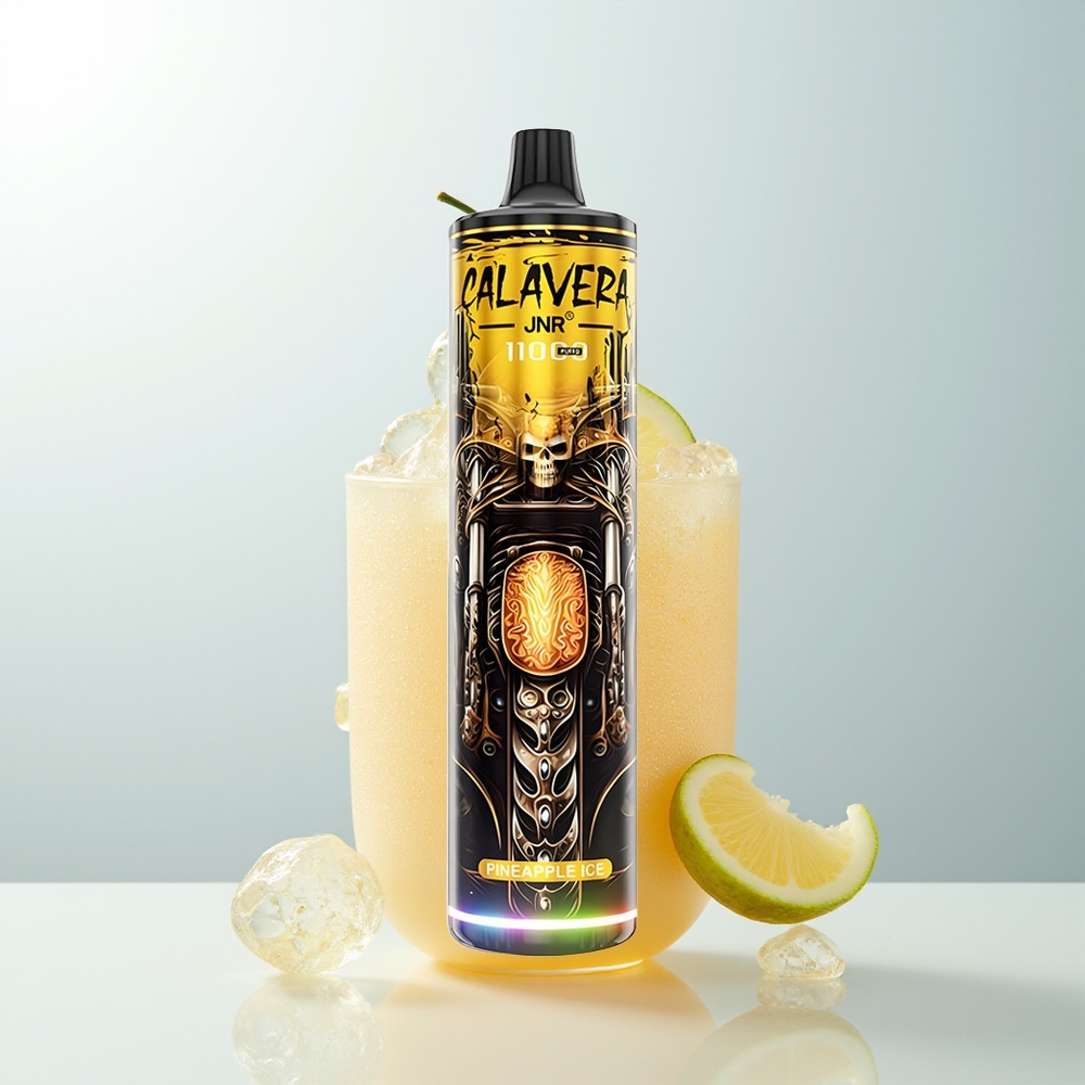 JNR Calavera 11000 Pufova Jednokratna Vape Ananas Led + 850mAh + 21ml