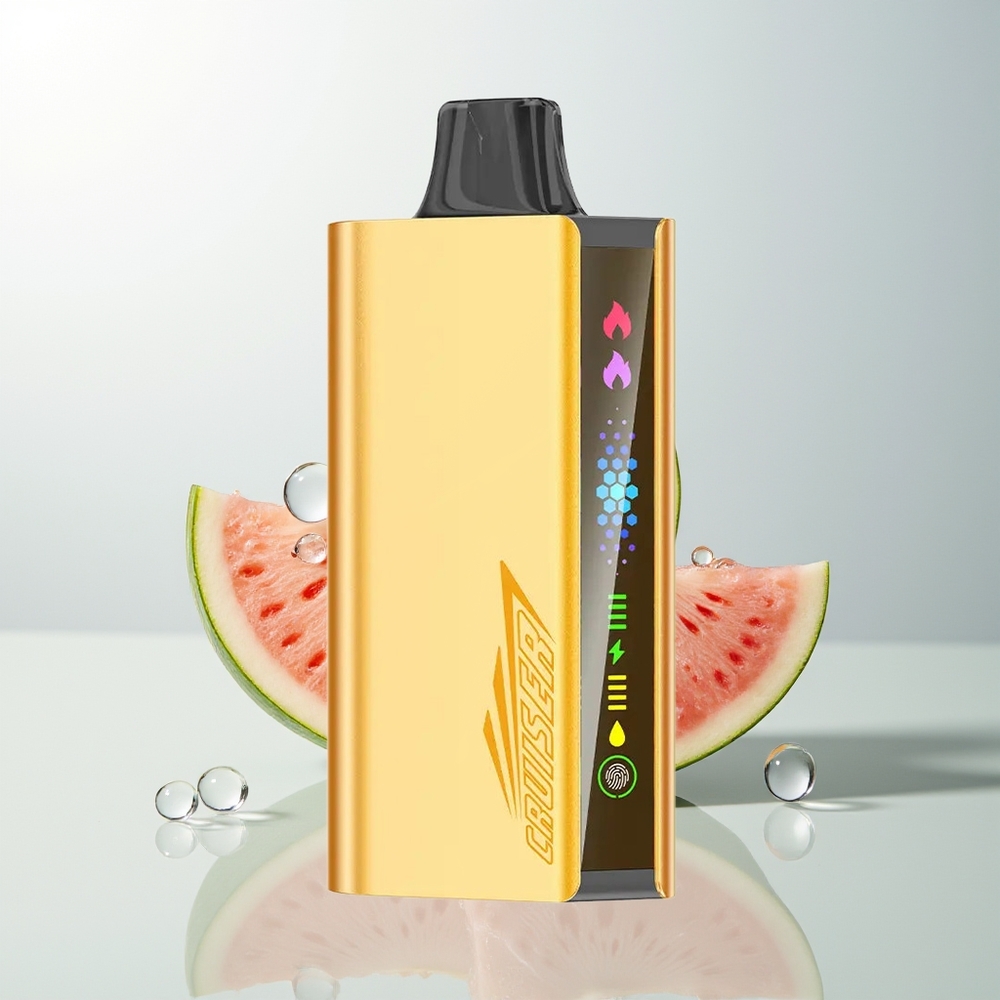 JNR Cruiser 12000 Pufova Jednokratna Vape Lubenica Led + 25ml E-tekućina + 3500 mAh Baterija
