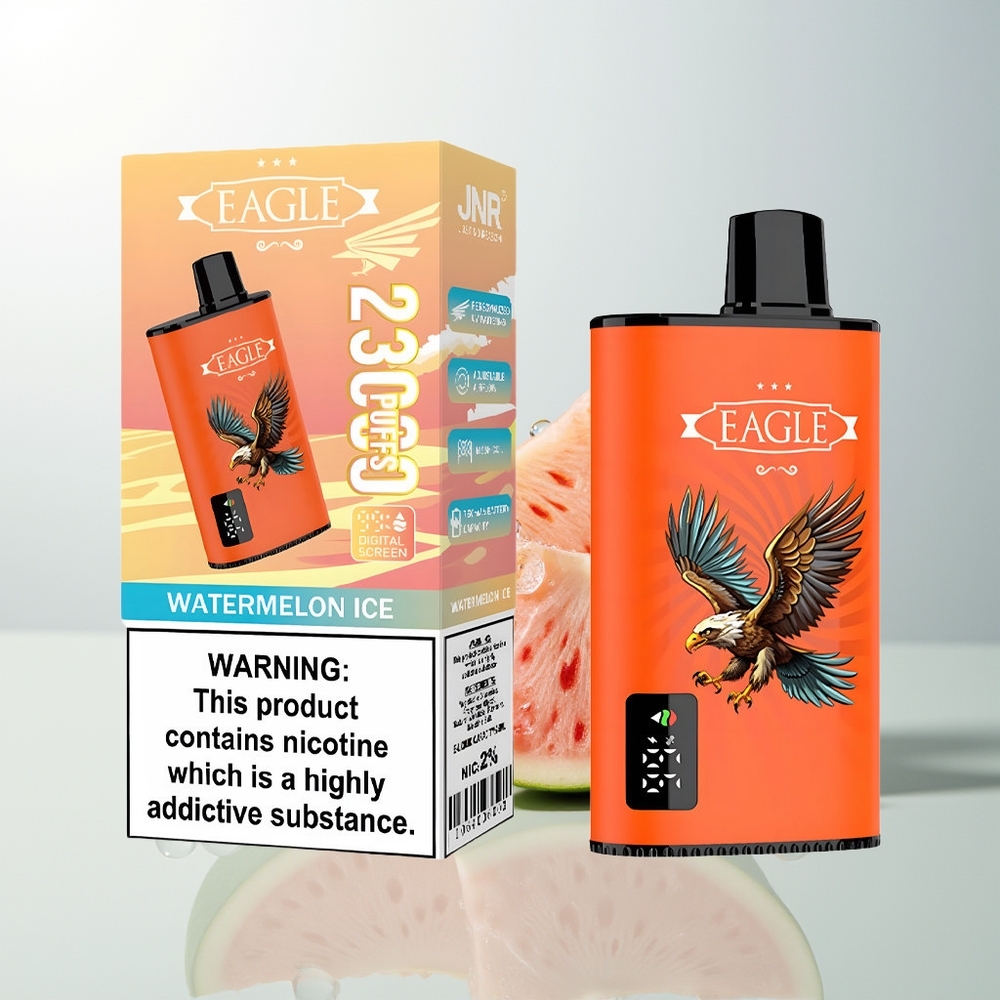 JNR EAGLE Smart 23000 Puffova Jednokratna Vape Lubenica Led + 25ml e-Liquid + 750mAh Battery